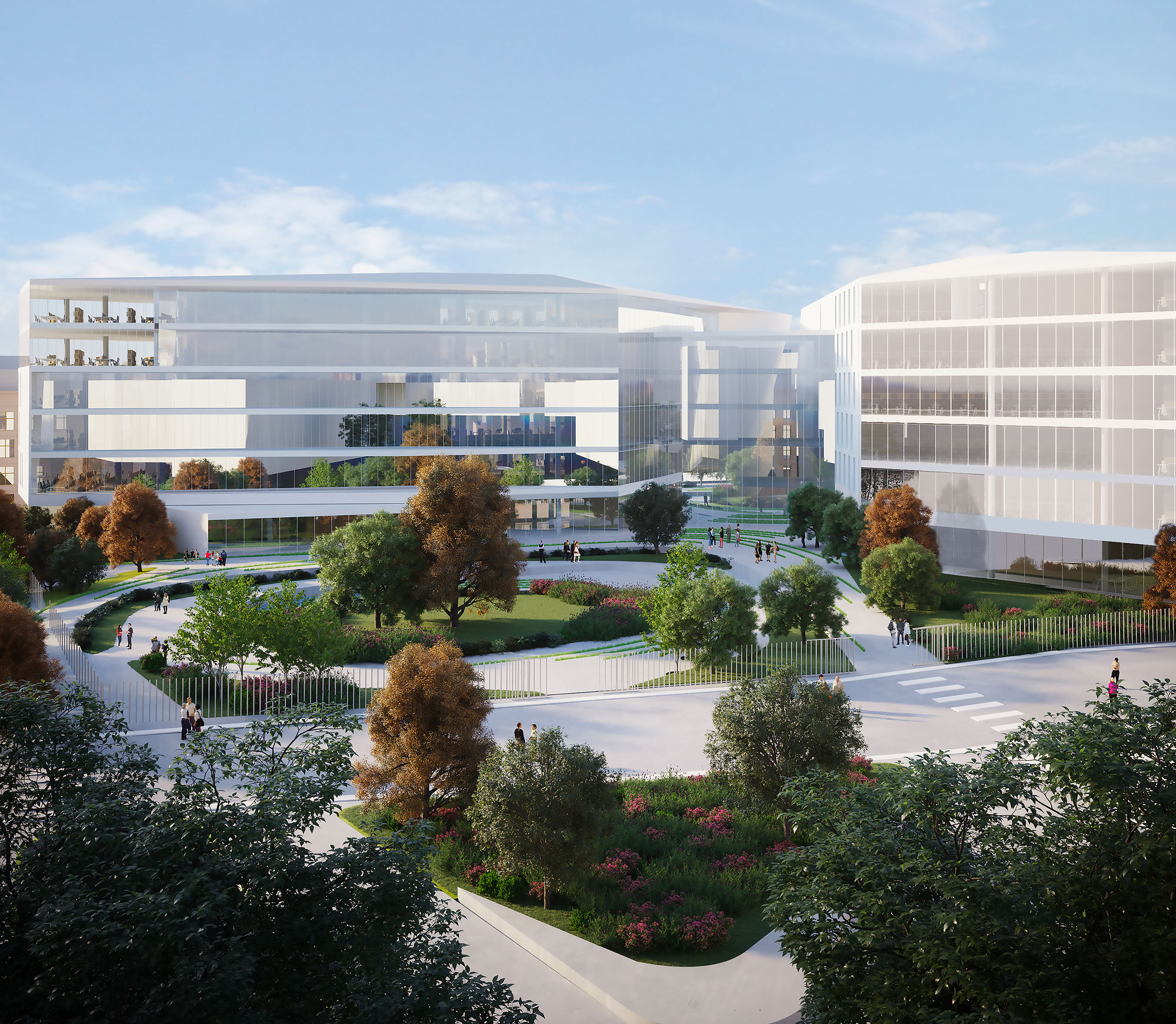 Findomestic Firenze - progetto giardino interno