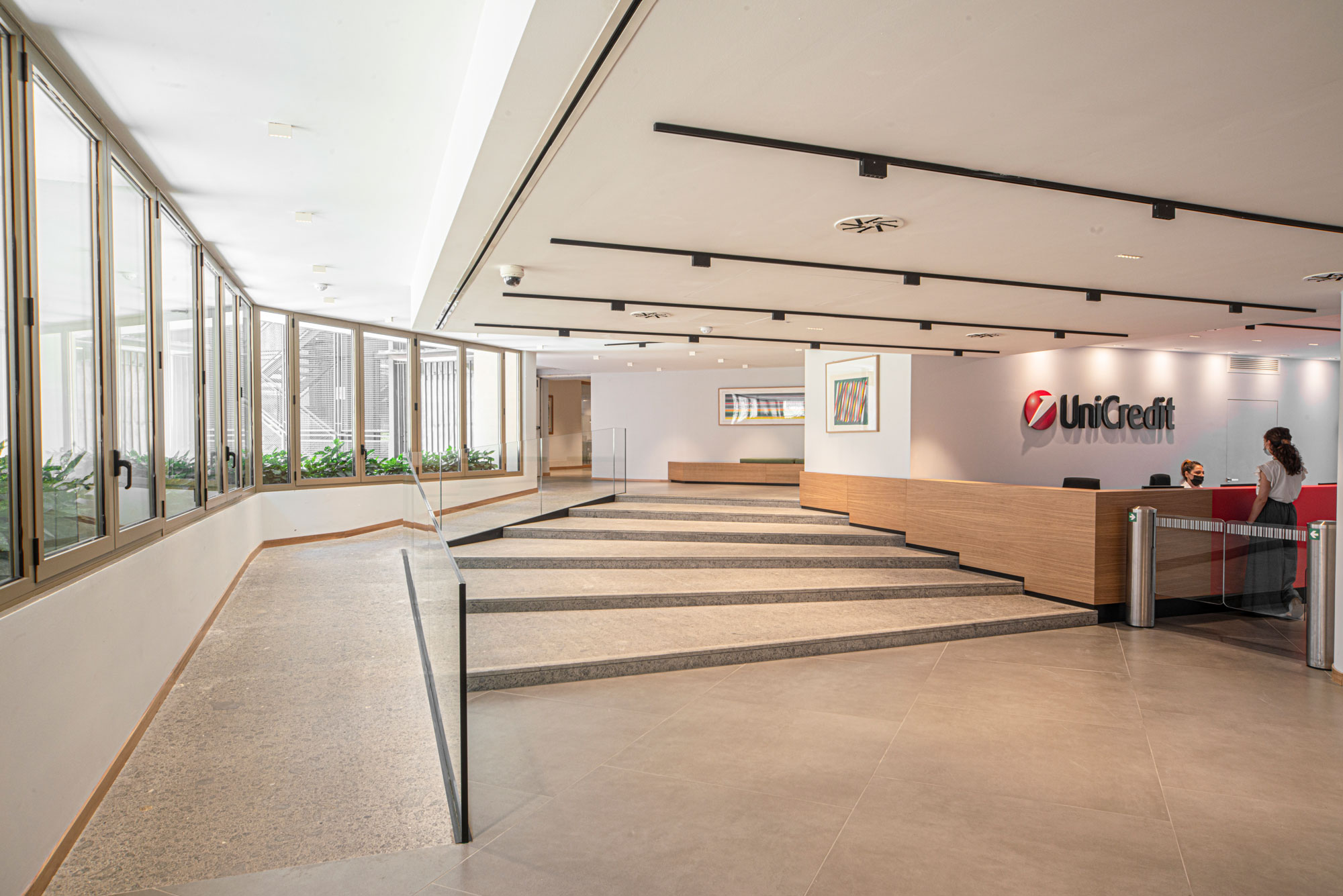 Unicredit Roma reception