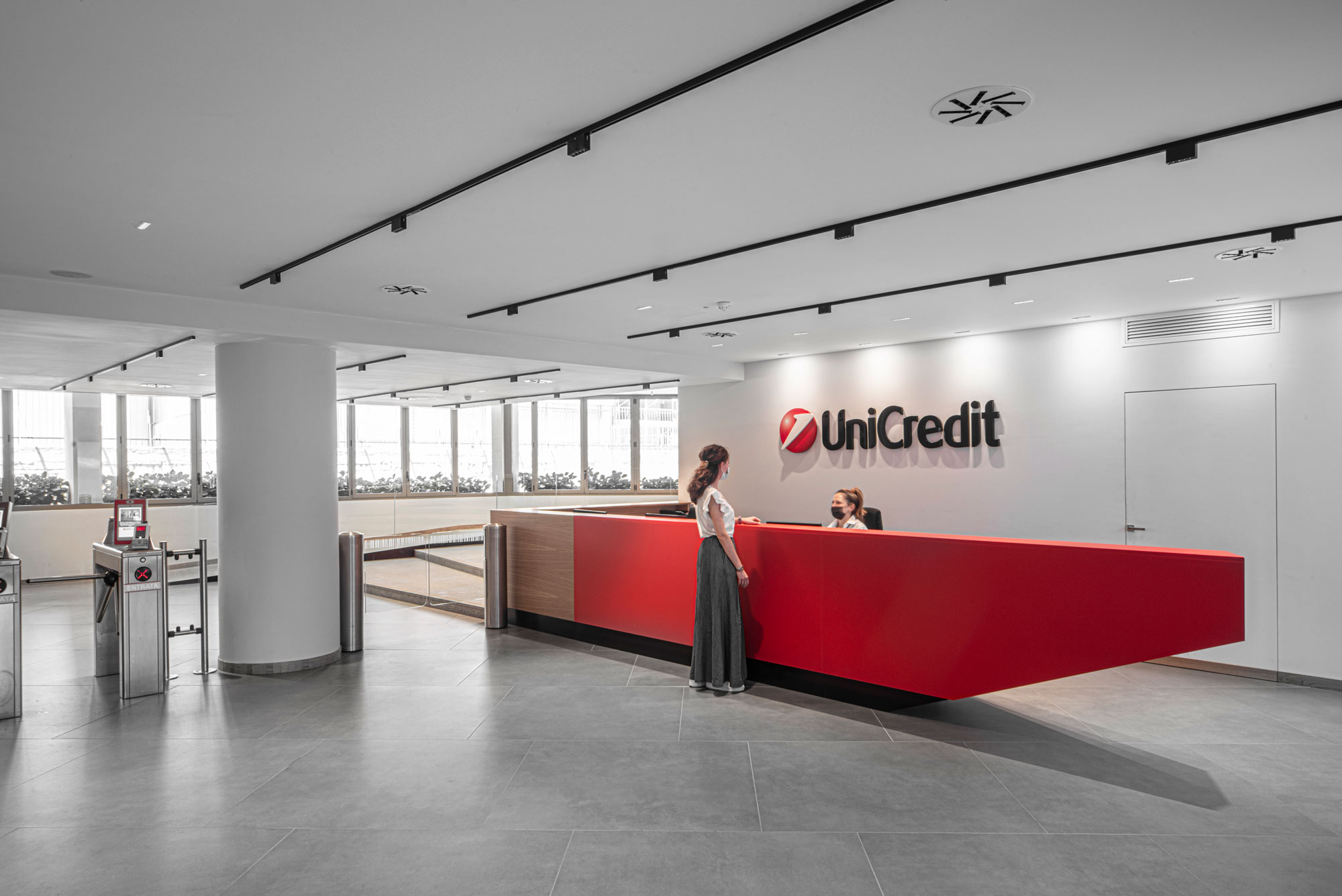 Unicredit Roma reception