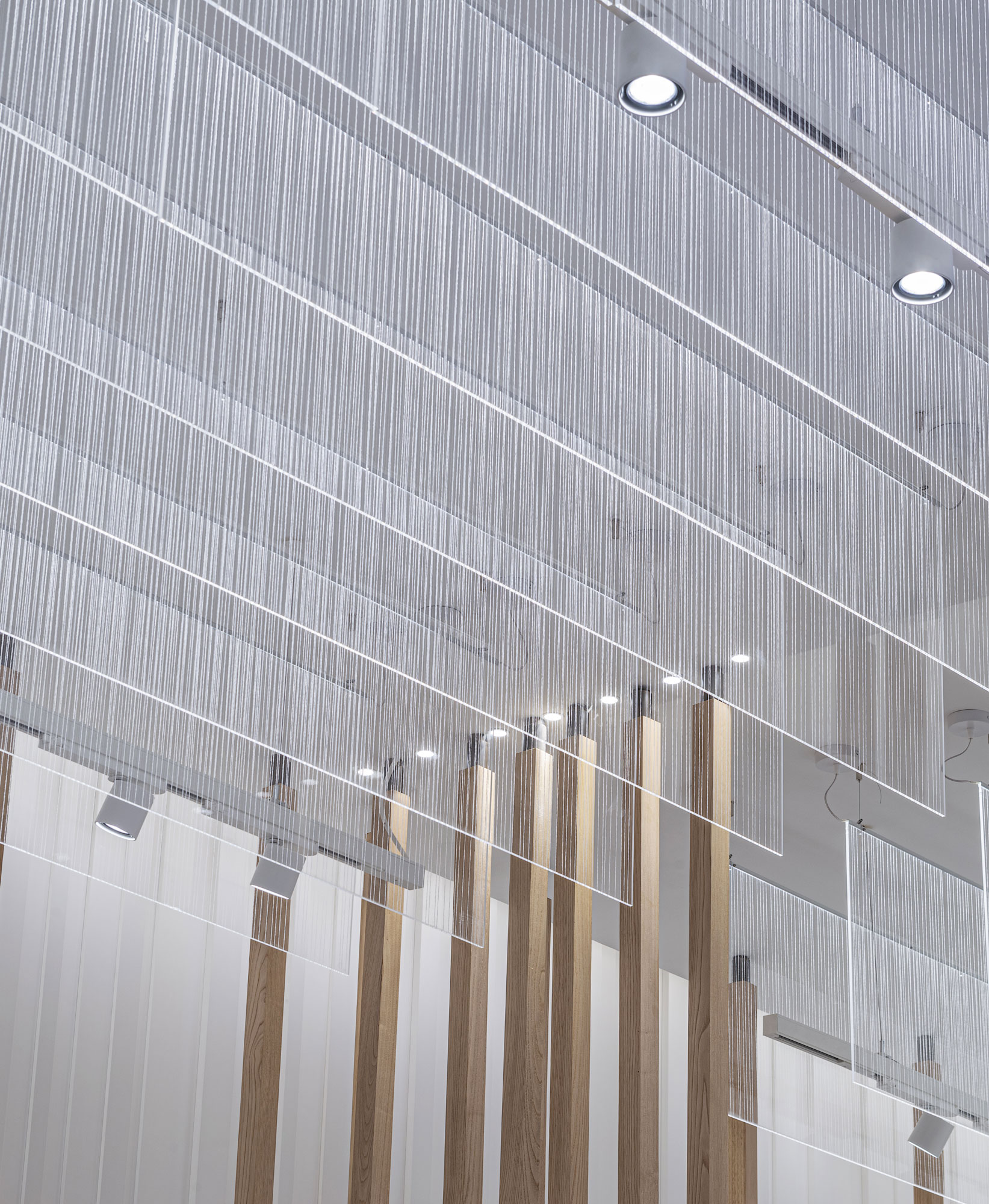 Boutique Lanificio Colombo interni Via della Spiga Milano