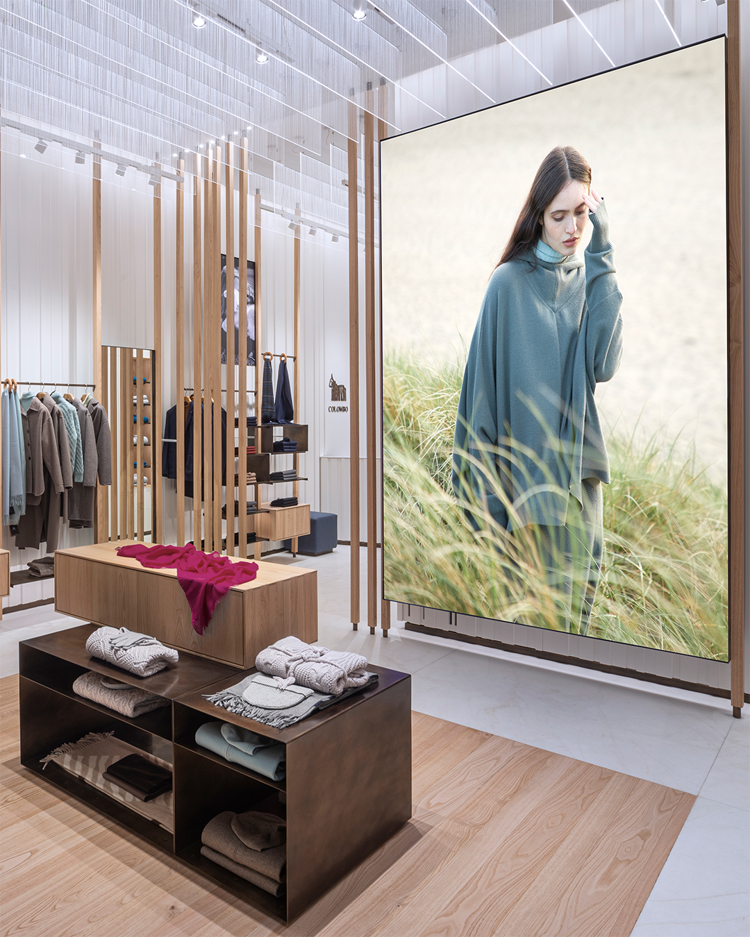 Lanificio Colombo Via della Spiga Milano